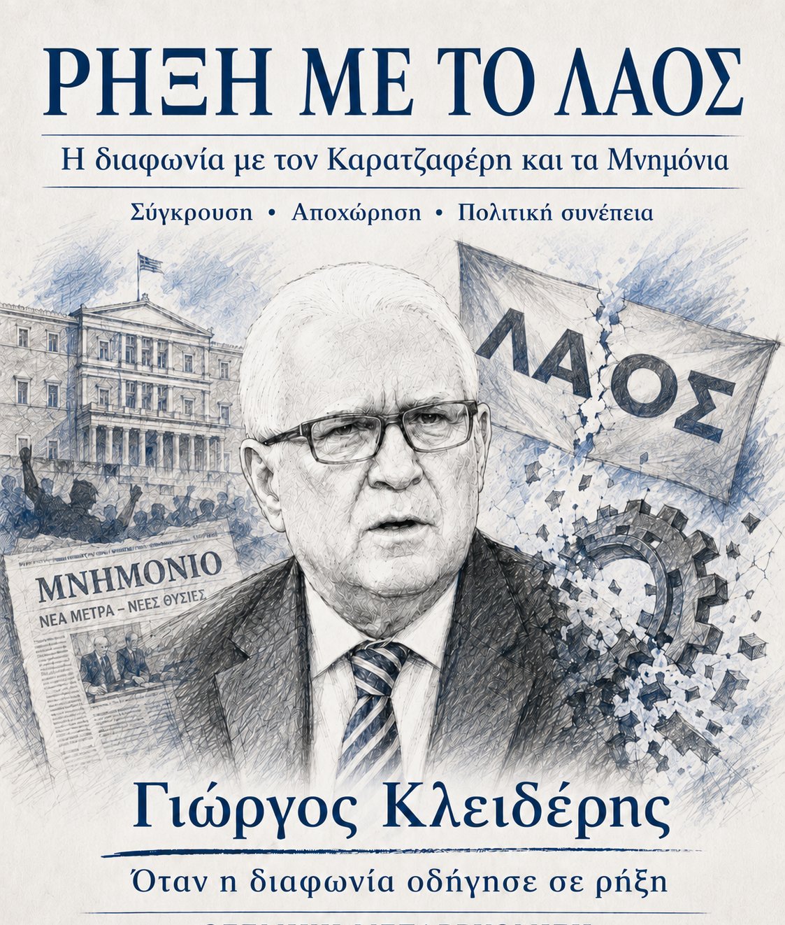 Ρήξη μὲ τὸ ΛΑΟΣ — ἡ διαφωνία μὲ τὰ Μνημόνια